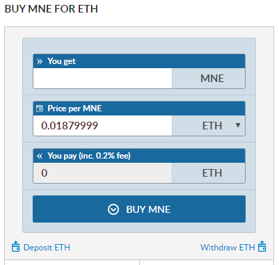 QUE.com.HOWTO.Create.Your.Own.Token.01.Deposit.Livecoin.MNE.Buy