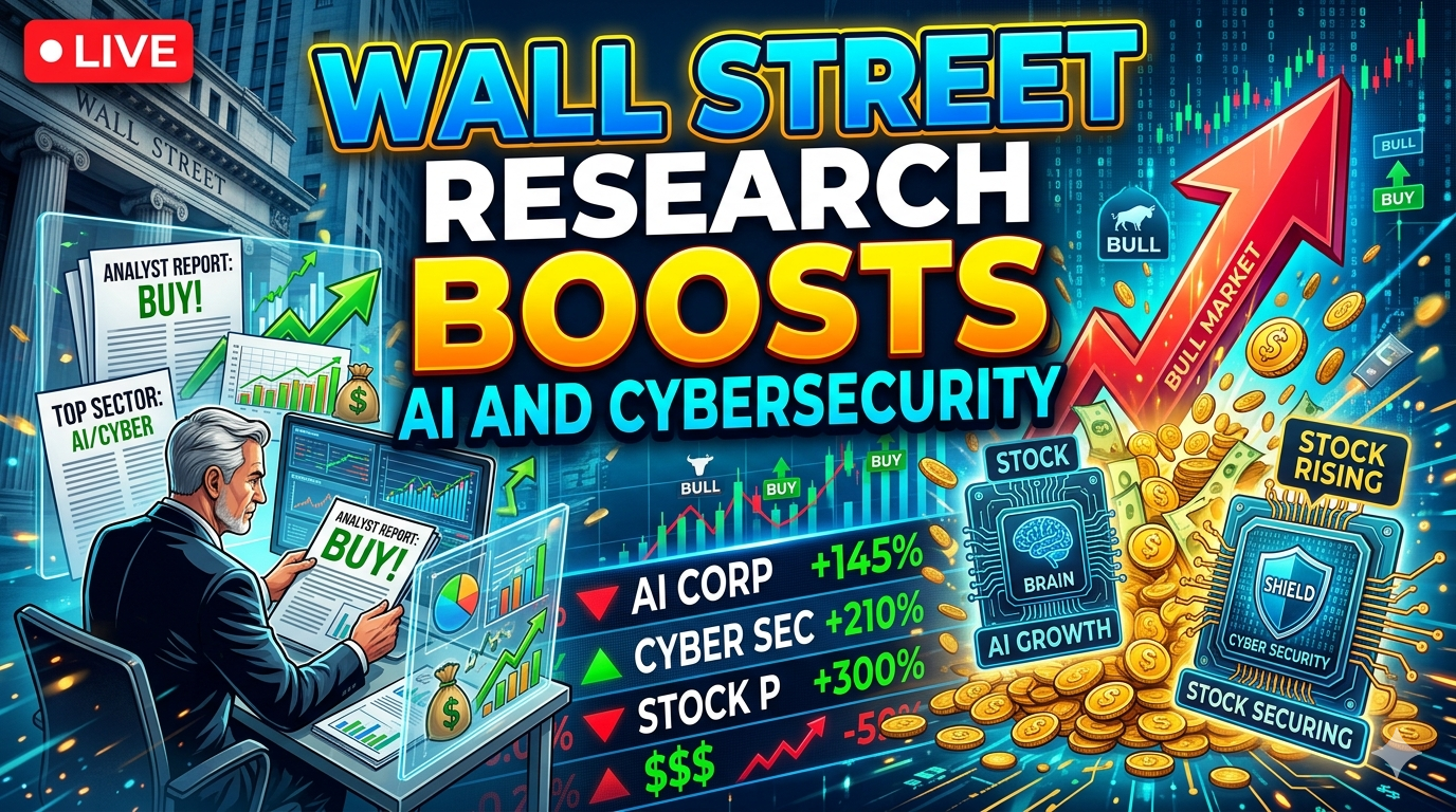 Wall Street Research Boosts AI and Cybersecurity Stock Prospects
