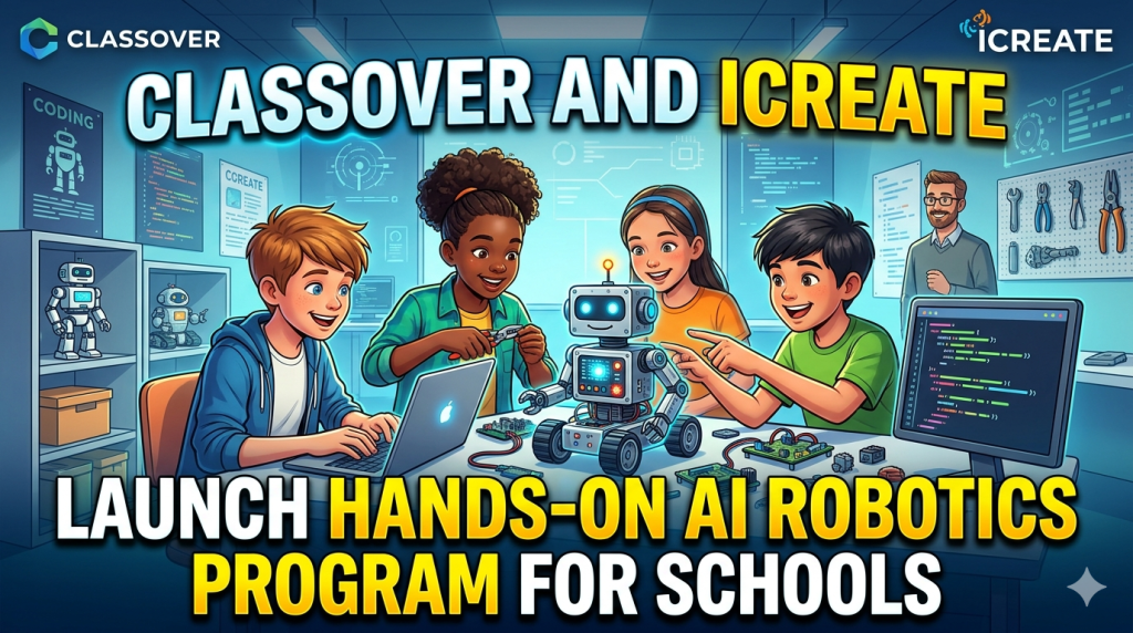 Classover and ICreate Launch Hands‑On AI Robotics Program for Schools ...