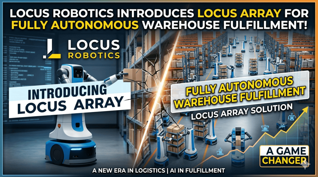 Locus Robotics Introduces Locus Array for Fully Autonomous Warehouse ...