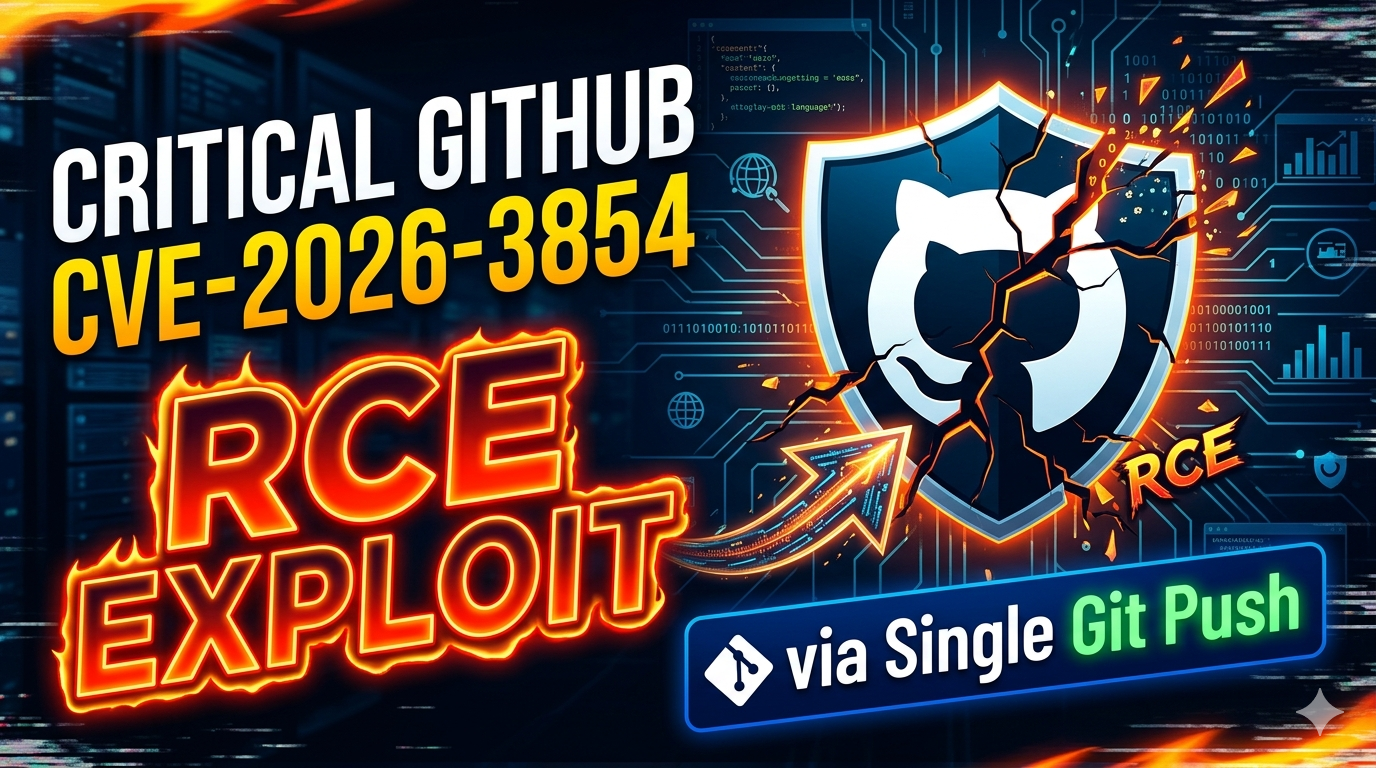 Critical GitHub CVE-2026-3854 RCE Exploit via Single Git Push
