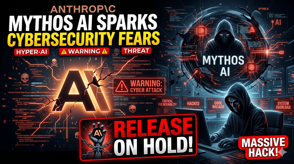 Anthropic Mythos AI Sparks Cybersecurity Fears, Release On Hold - QUE.com
