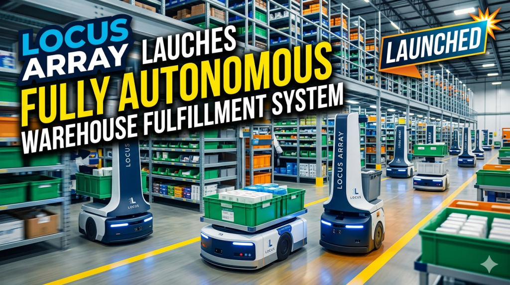 Locus Array Launches Fully Autonomous Warehouse Fulfillment System ...