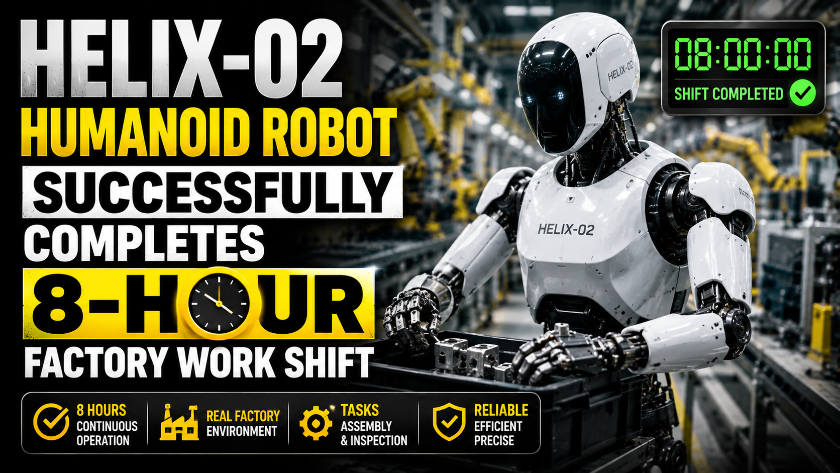 Helix-02 Humanoid Robot Successfully Completes 8-Hour Factory Work ...