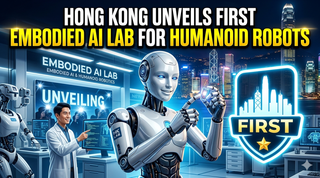 Hong Kong Unveils First Embodied AI Lab for Humanoid Robots - QUE.com