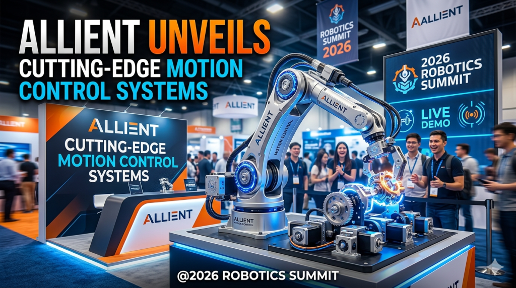 Allient Unveils Cutting-Edge Motion Control Systems at 2026 Robotics ...