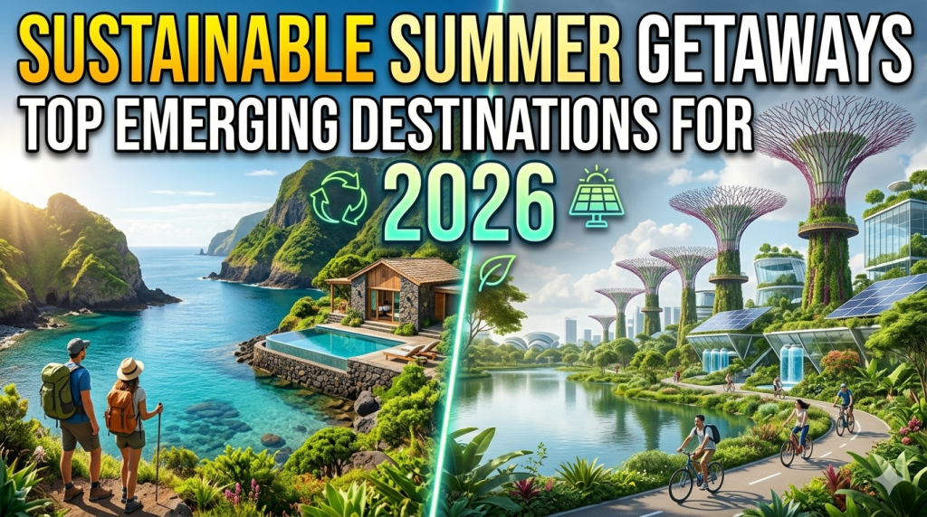 Sustainable Summer Getaways Top Emerging For 2026 QUE Com Gemini Generated Image 1024x572 