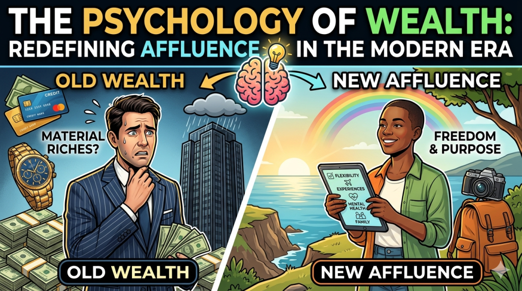 The Psychology of Wealth: Redefining Affluence in the Modern Era - QUE.com