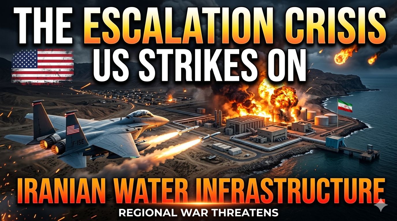 The Escalation Crisis: US Strikes on Iranian Water Infrastructure