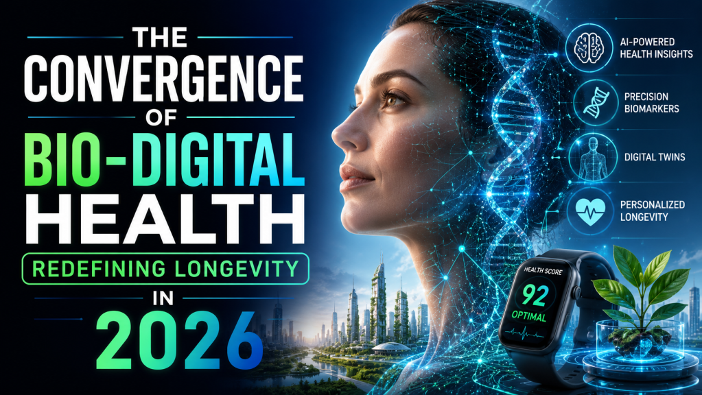 The Convergence of Bio-Digital Health: Redefining Longevity in 2026 - QUE. com