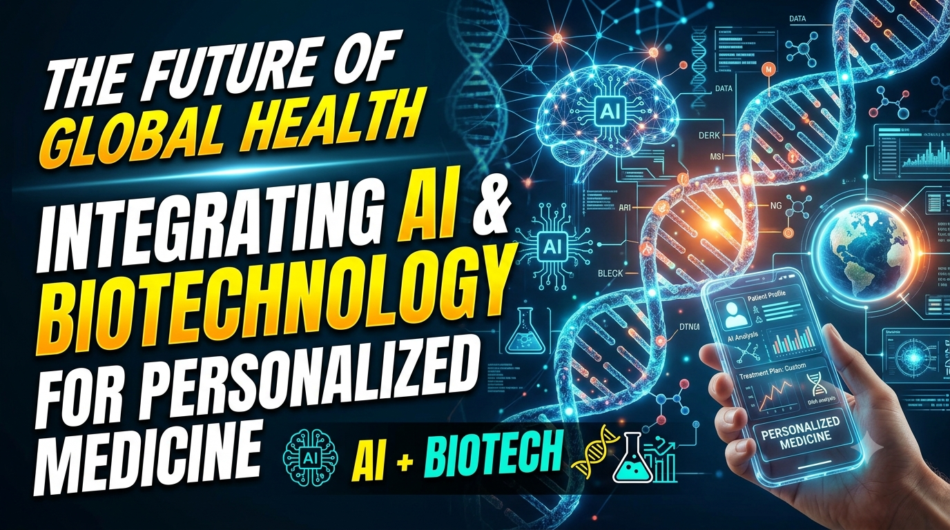 The Future of Global Health: Integrating AI and Biotechnology for Personalized Medicine - QUE. com