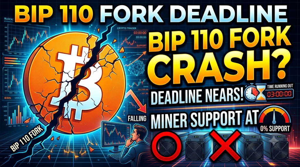 Bitcoin's BIP 110 Fork Deadline Nears With Miner Support at Zero - QUE. com